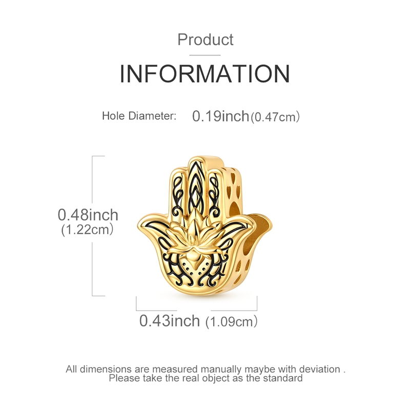 Elegant S925 Silver Beads Charms for Women's Pendant Jewellery Making